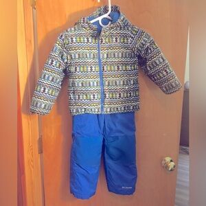 Columbia boys snowsuit size 4t